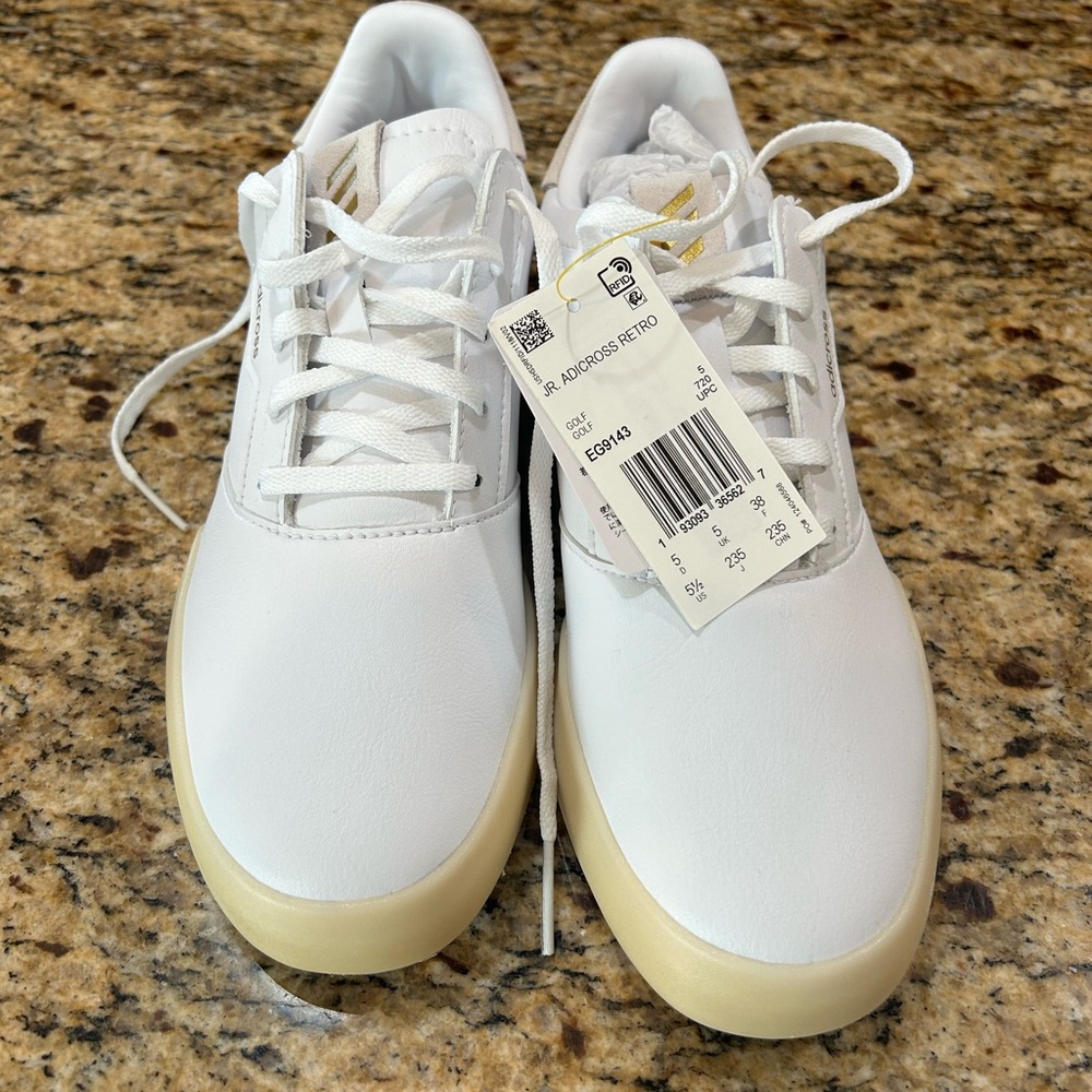 Adidas jr adicross retro spikeless golf shoes